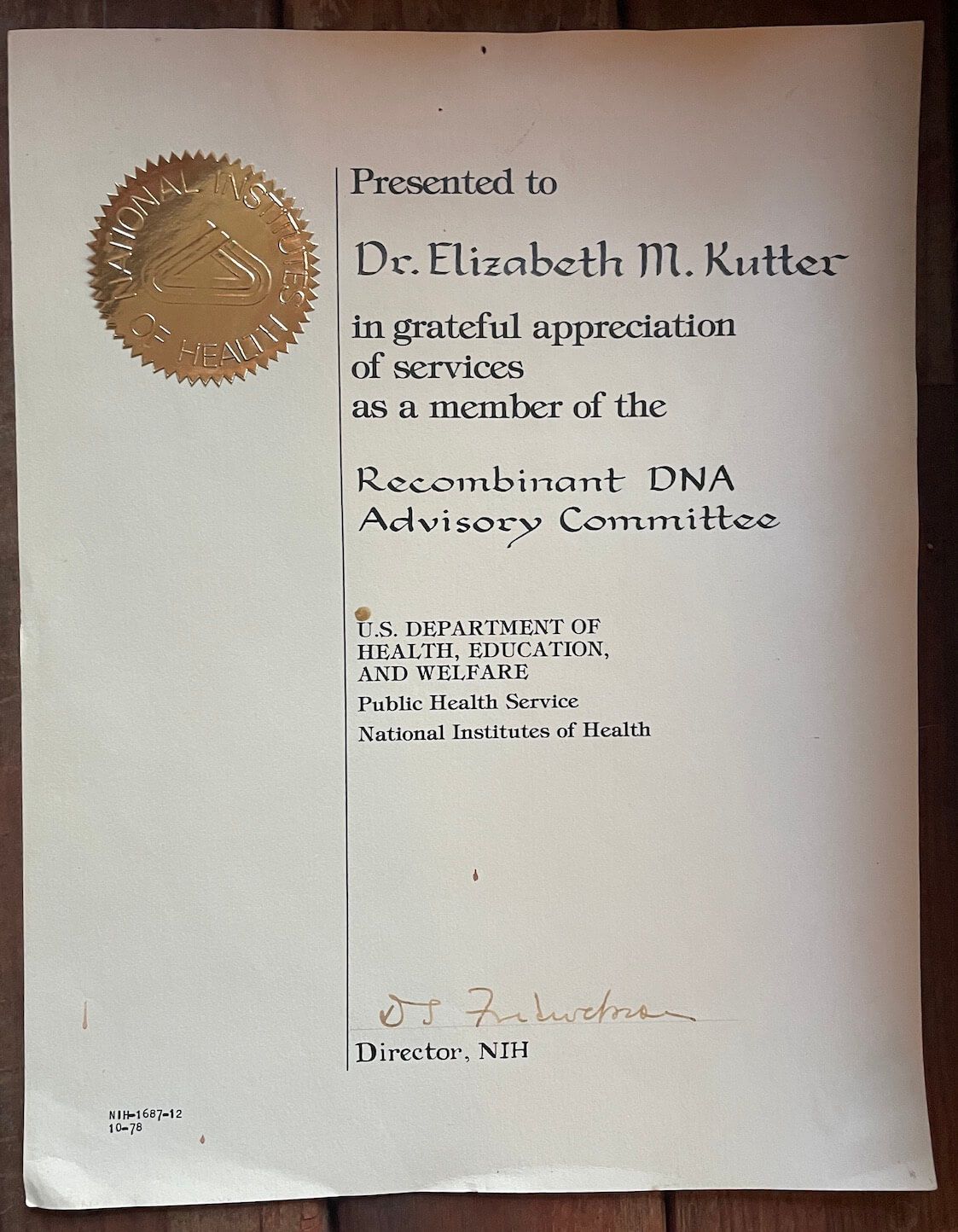 RDAC Certificate