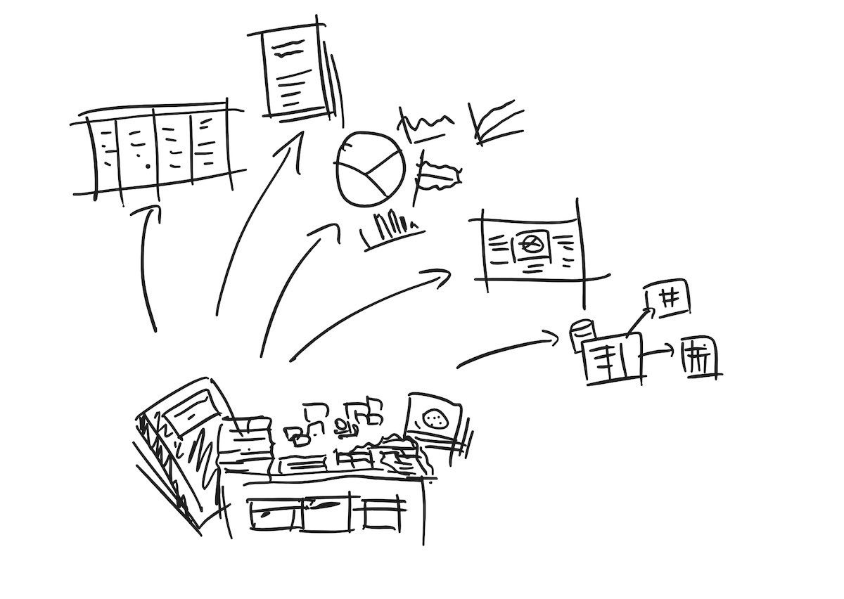 Pencil illustration for Fig 1