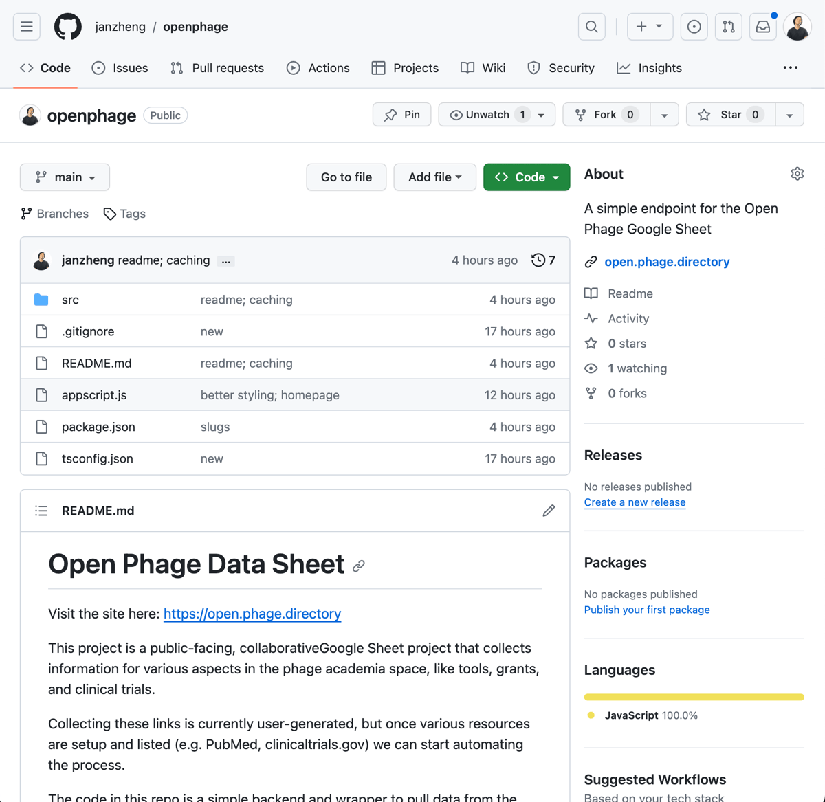 Fig 4. Open Phage is open source — feel free to create your own system (https://github.com/janzheng/openphage)