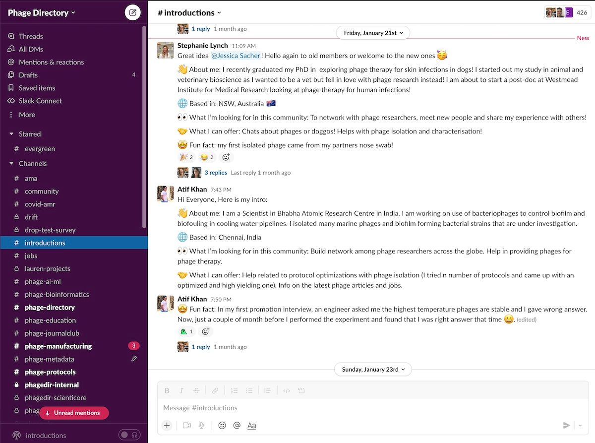 Slack Community Introductions
